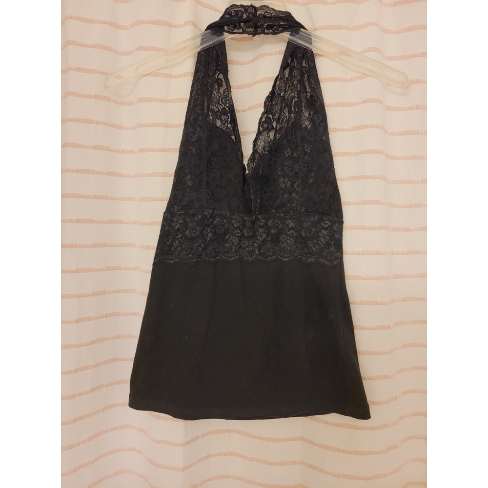 Lace Halter Top